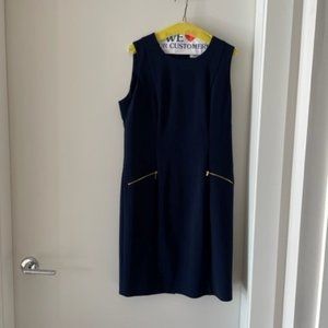 Calvin Klein Navy Dress - size 12